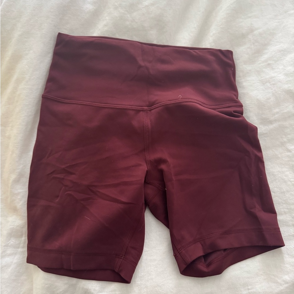 Lululemon Align Burgundy Shorts